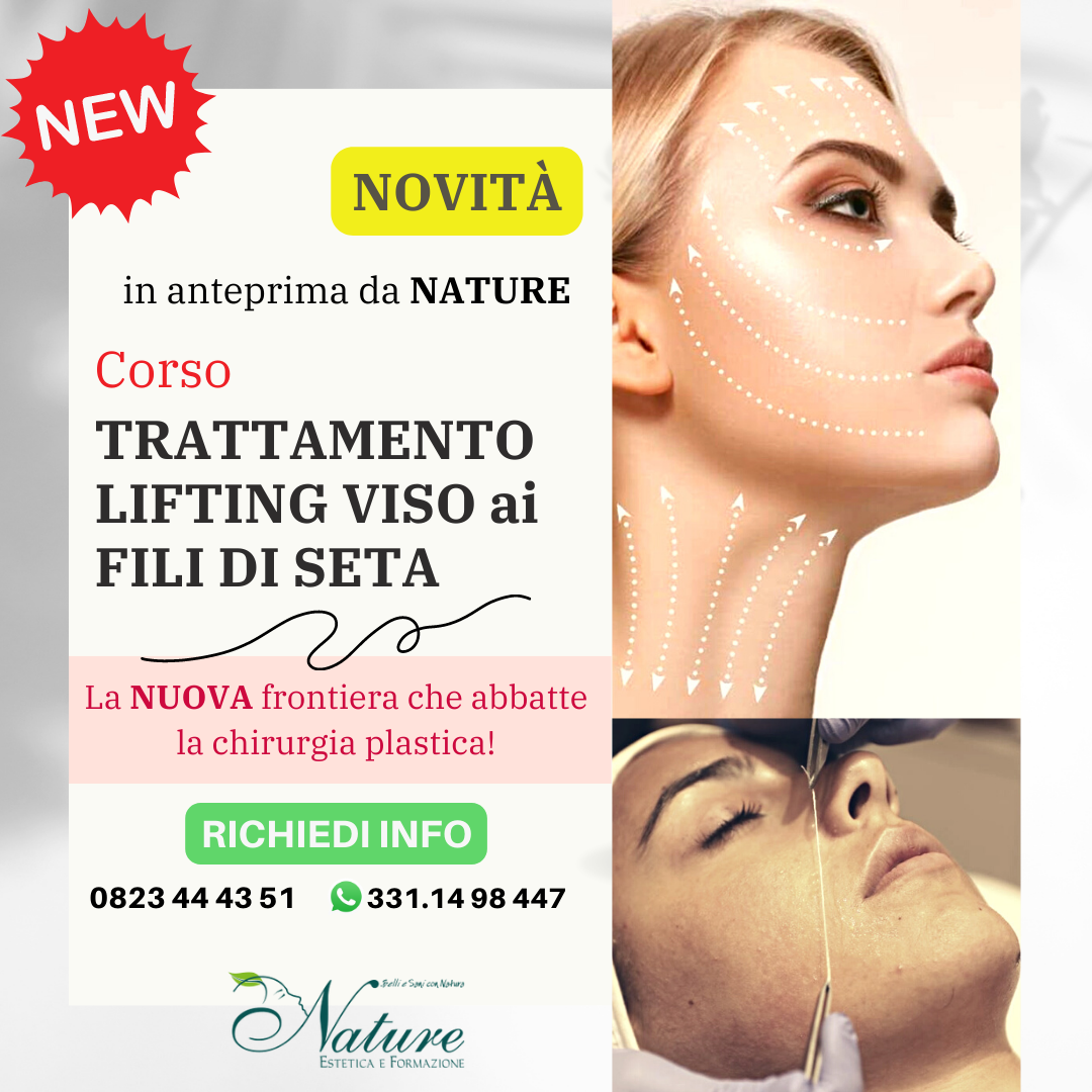 Trattamento Lifting Viso ai Fili di Seta