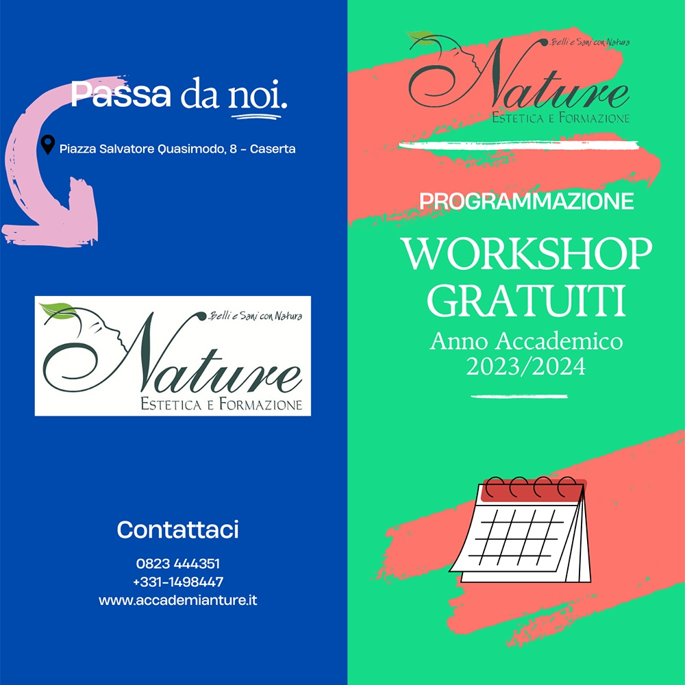 Le nostre proposte workshop gratuiti