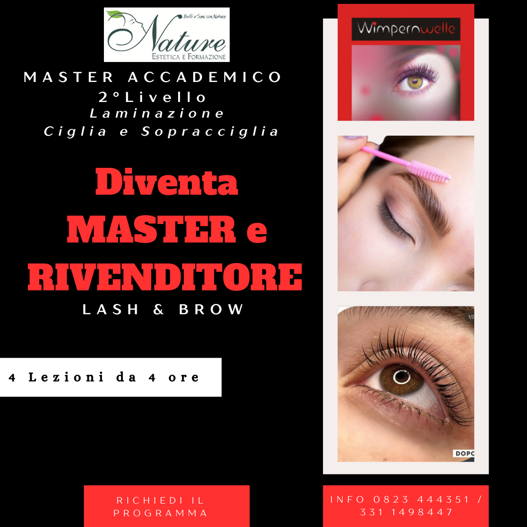ACCADEMIA LAMINAZIONE CIGLIA E SOPRACCIGLIA 2° Livello