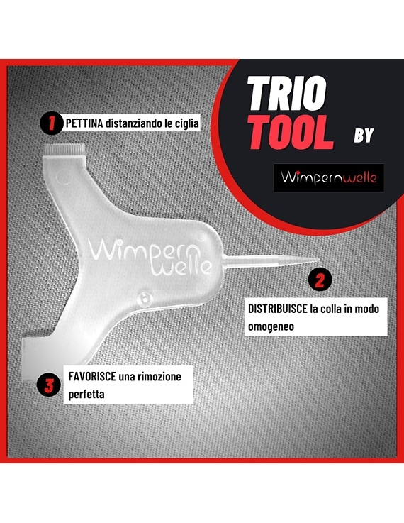 Trio Tool (laminazione sopracciglia)